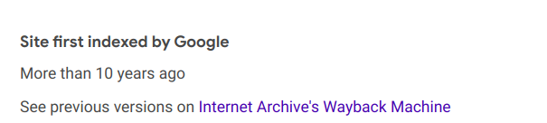 Internet Archive Links